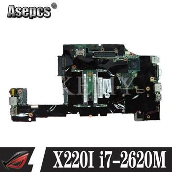 

For Lenovo ThinkPad X220 X220I Laptop motherboard FRU: 04Y1830 04Y1832 04Y1831 04Y1833 I7-2620M CPU DDR3