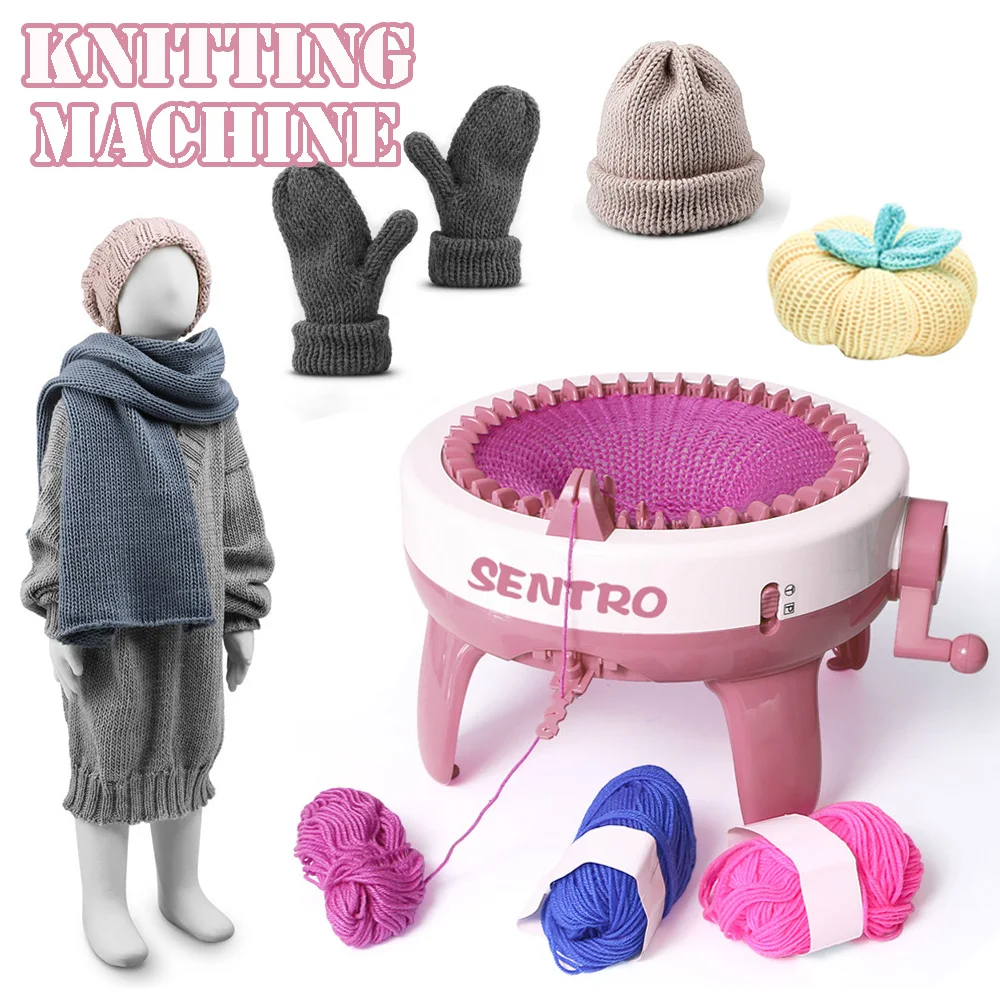 Children's DIY Knitting Machine 40 Knitting Yarn Machine House Parent-Child  Toys