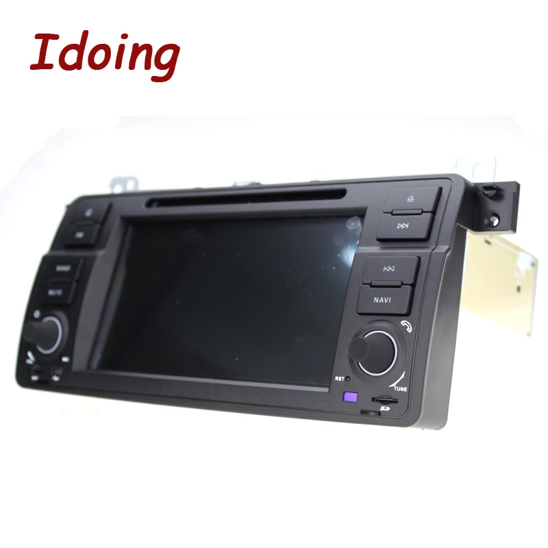 Excellent Idoing 7" Android 9.0 Car Radio Multimedia DVD Player For BMW E46 M3 318/320/325/330/335 Rover 75 1998-2006 Octa Core NO 2 din 4