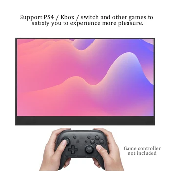 

1920x1080 Ultra Thin Gaming USB Screen Display For Laptop Home Computer Accessories Type C Portable Monitor Hdmi Port Office