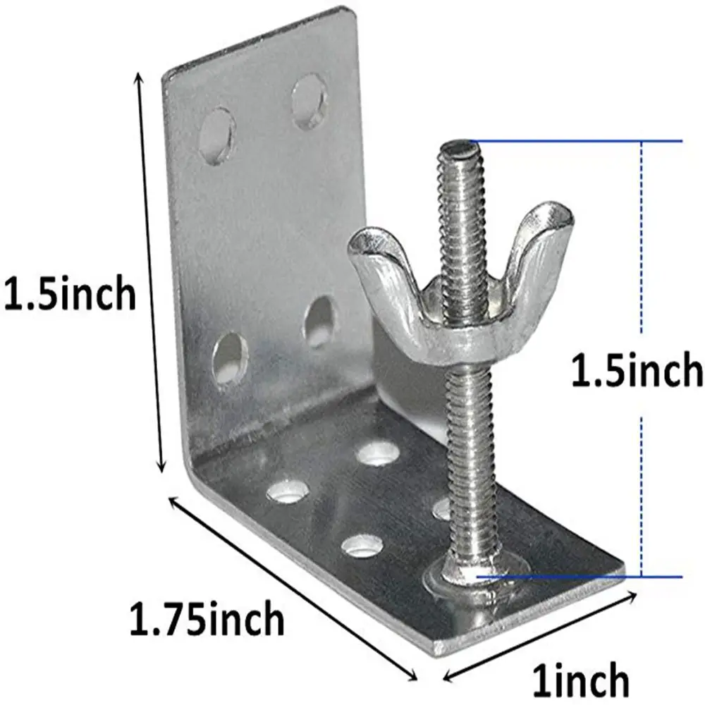 Home Décor Blinds & Shades Ceiling or Wall Mount Roman Shade L Bracket