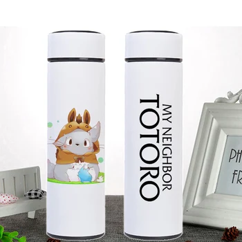 

OUSSIRRO Creative Mug Stainless Steel Totoro Thermos Portable Unisex Students Personality Trendy Cup