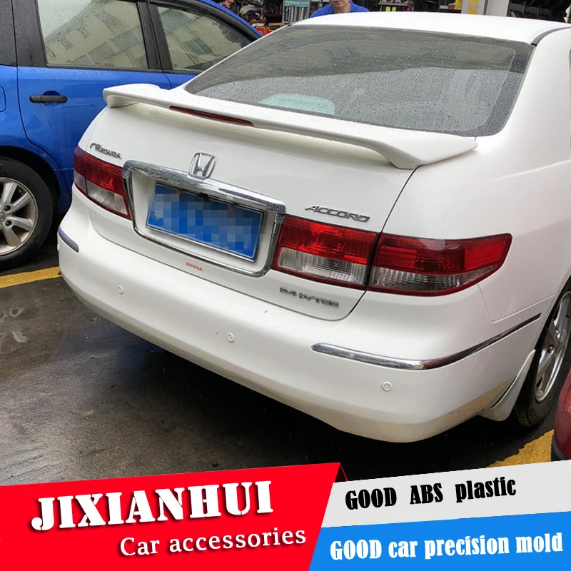 Спойлер для заднего крыла автомобиля из АБС пластика Honda Accord jsd 2003 2005|Спойлеры и