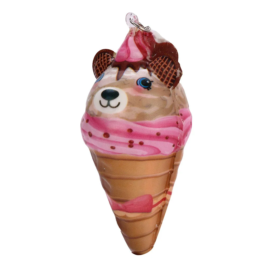 Мягкие для сжатия игрушки сжимаемые мороженое медведь кулон Ароматизированная подвеска медленное увеличение коллекция снятие стресса