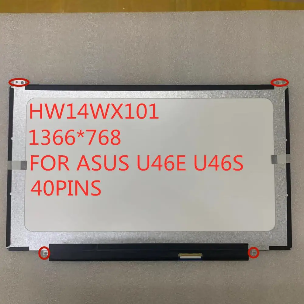 Бесплатная доставка оригинальный HW14WX101 HW14WX103 HW14WX107 HW14WX101-03 для ASUS U46E U46S Q400a ноутбук