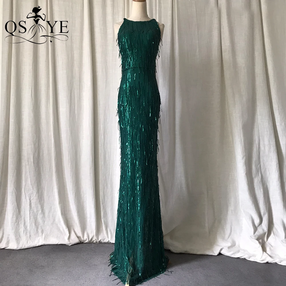 emerald-tassels-evening-dress-mermaid-sexy-long-sequin-party-dress-halter-neck-stretch-green-formal-dress-back-crisscross-straps