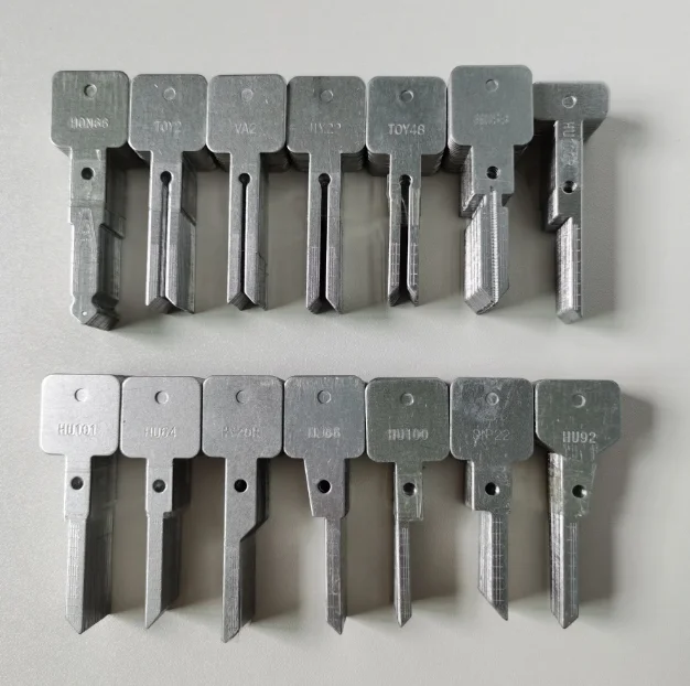 Оригинальный Аварийный ключ Lishi (20 шт. ведомый ключ) HU66 TOY2 HU100 HON66 | Автомобили и