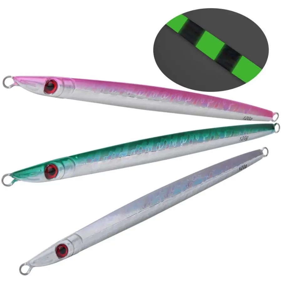 Тяжелая приманка медленная крючковый лов привести приманки 120 г морской