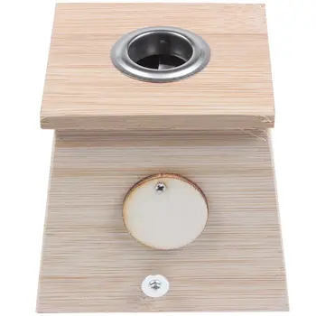 

Bamboo Moxa Moxibustion Box Acupuncture Relaxation Roller Stick Holder Neck Arm Body Acupoint Massage Therapy Device