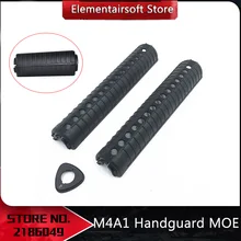 Element Airsoft M4A1 Handguard MOE M4 TTM цилиндрическая древесина, защита от солнца