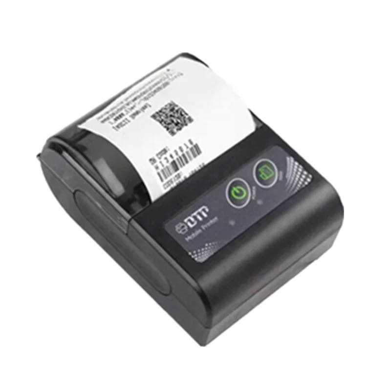 Мини Pocket Pos Термальный чековый принтер 58 мм штрих-код Фото Принтер мобильный банкнот машина для Android iOS ПК