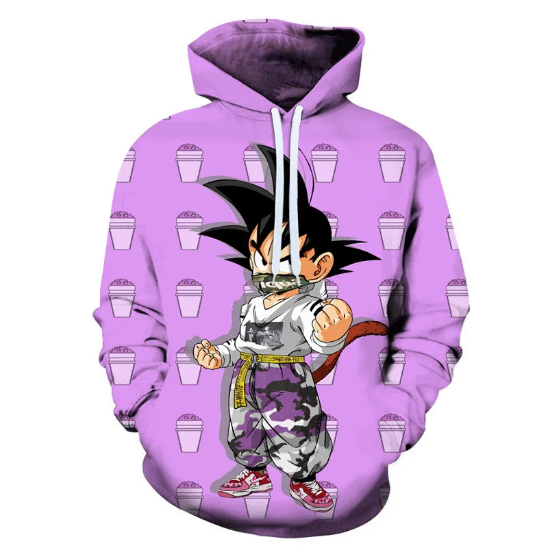 Дизайн Dragon Ball Z 3D толстовки для мужчин/женщин пуловеры толстовки сильный Гоку печати мужской с капюшоном спортивные костюмы толстовка