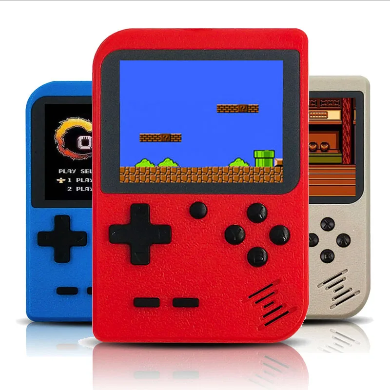 Новая портативная игровая консоль 3 0 дюйма 8 бит встроенные 800 классических игр FC