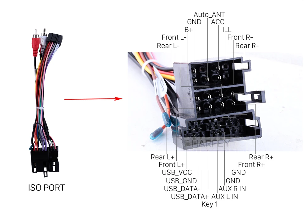 Sale Harfey 10.1 inch Android 8.1 Touchscreen GPS Navi Auto Radio for Kia Cerato 2017-2019 A/C with USB WIFI AUX support Carplay SWC 16