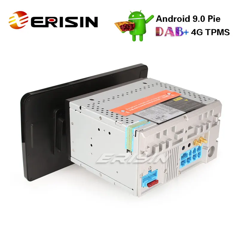 Clearance Erisin ES2911U 10.1" Android 9.0 2D G+G Screen Autoradio DAB+ WiFi 4G DVR OBD2 USB BT DVD GPS Navi 4