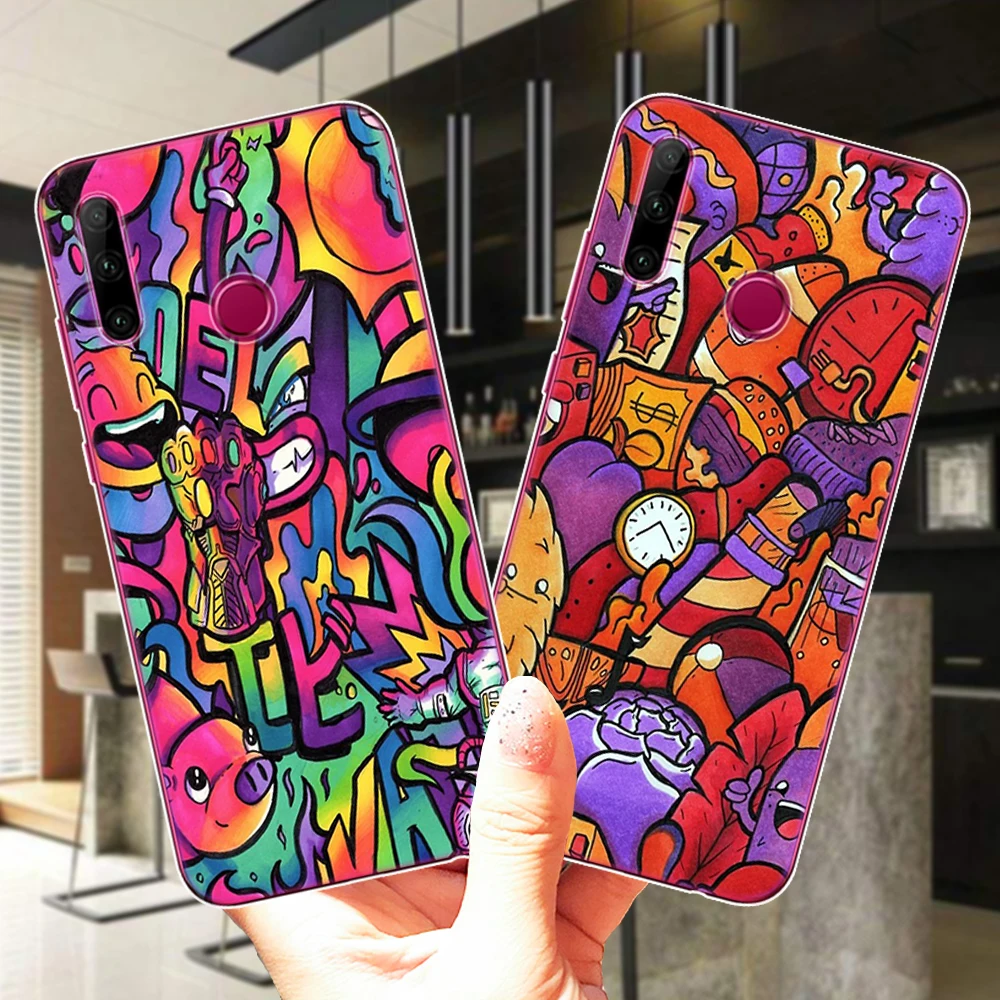 Мягкий силиконовый чехол SUPREME Copic Marker каракули для Huawei Honor 30 Lite 10 20 Pro 10i 9X 8X 8C Mate |