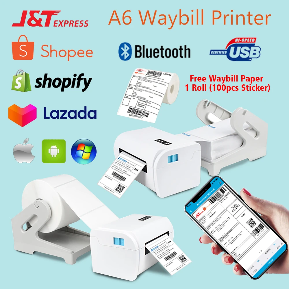 a6 waybill printer