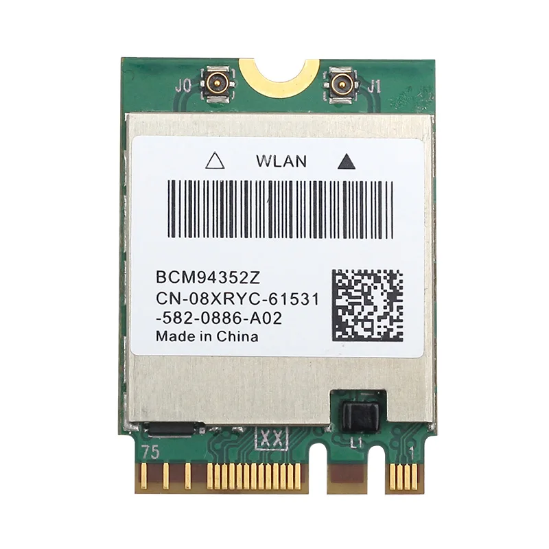 Беспроводной AC1200 Broadcom BCM94352Z DW1560 867 Мбит/с BT 4,0 802.11ac NGFF M.2 Wi-Fi WLAN карта для ноутбука окно Mac Hackintosh OS