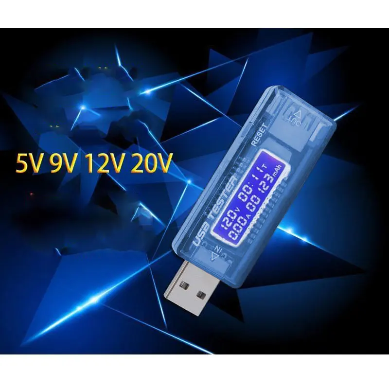 USB измеритель тока Емкость портативное зарядное устройство с USB вольт ампер тестер power Bank доктор вольтметр для напряжения Амперметр зарядное устройство детектор