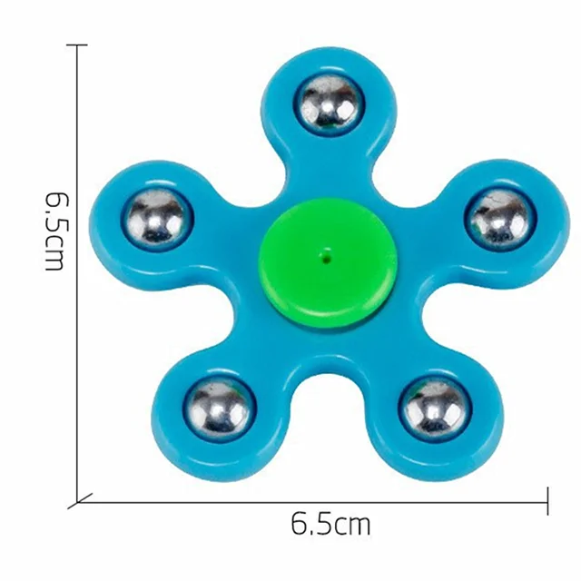 1PC Fidget Spinner EDC Spinner For Autism ADHD Anti Stress High Quality Adult Kids Funny Stress Relief Toys 6