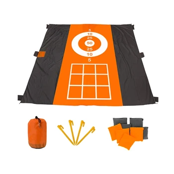 

Outdoor Dampproof Mat Hopscotch Game Go Game Mat Foldable Camping Ground Mat Mattress for Camping Outdoor Travel 160x160cm