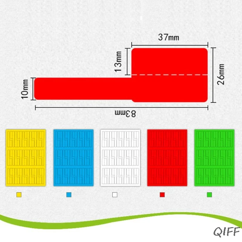 30 шт. Кабельные Этикетки Стикер Водонепроницаемый идентификационные бирки