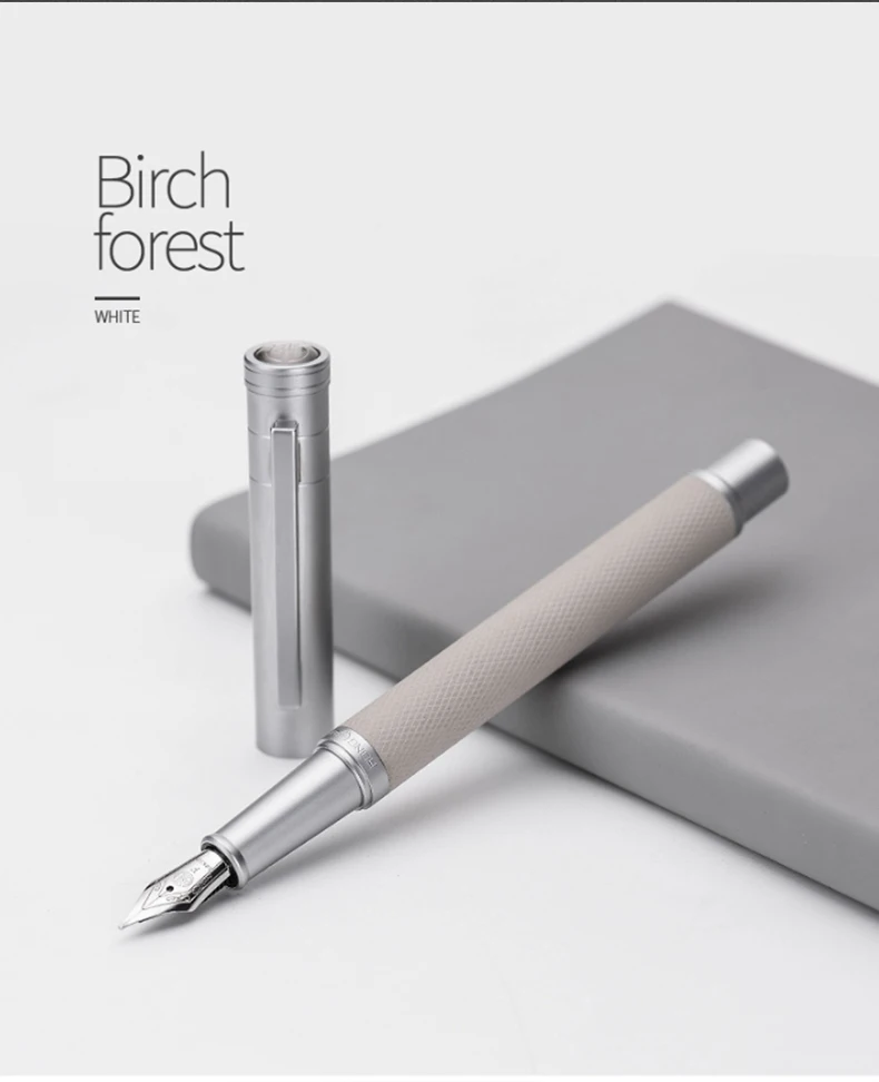Новая перьевая ручка с роскошным набором 0,5 мм черная F перьевая ручка конвертер стальные чернильные ручки простая деловая авторучка пишущие ручки