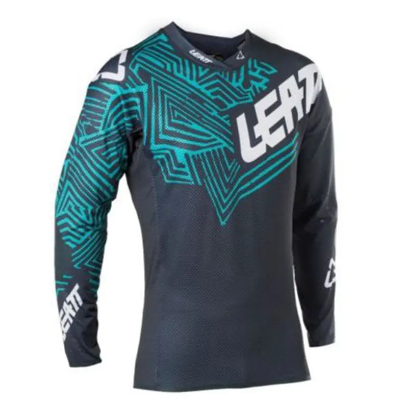 Leatt мотоцикл горный велосипед Команда Горные Джерси MTB fox DH MX велосипед локомотив рубашка беговые горный велосипед Джерси - Цвет: 8