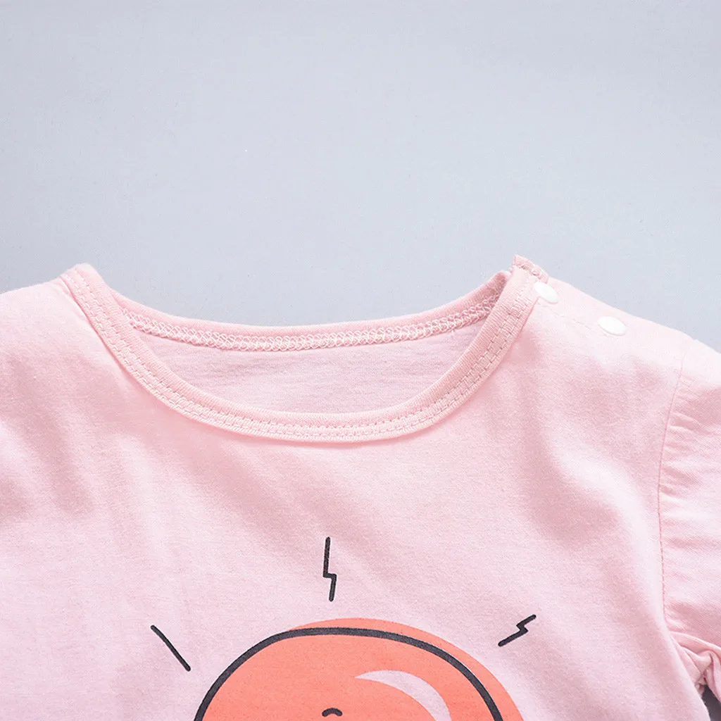 Пижама унисекс для младенцев маленьких девочек и мальчиков Модный комбинезон