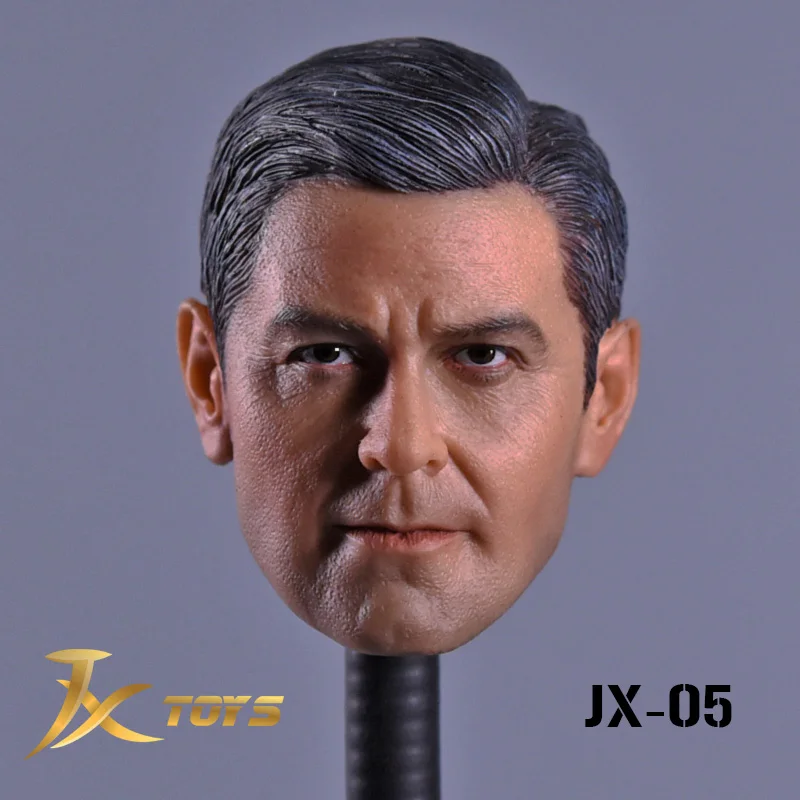 

1/6 George Clooney Head Male Head Sculpt for 12 Inches Figures