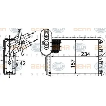 

Radiator VW Sharan, Ford Galaxy Seat Alhambra all 95 HELL