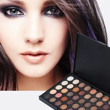 

40 Color Long Lasting And Waterproof Matte Shimmer Nude Glazed Eyeshadow Set Eye Cosmetic Palette Shimmer Makeup Party TSLM1
