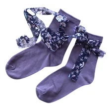 Jaycosin носки с принтом ленты Женские винтажные кружевные повседневные милые тонкие однотонные calcetines mujer divertido женские носки лето