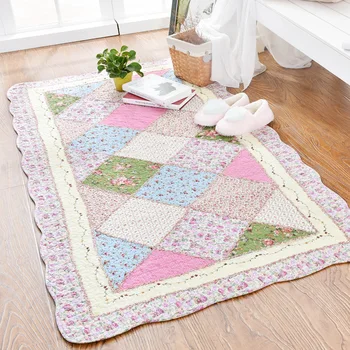 

Cotton cotton rug Baby crawling mat Living room coffee table bedroom tatami bedside cushion Machine washable