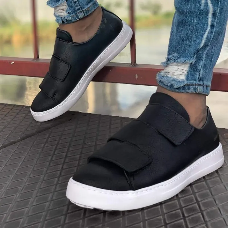 Chekich Men Casual Shoes for Men Sport High Sole Shoes Lace-up Men Sneakers Shoes Comfortable Flexible Fashion Style Leather Wedding Classic Shoes Breathable Walking Running Sneakers Tenis Zapatillas Hombre CH007