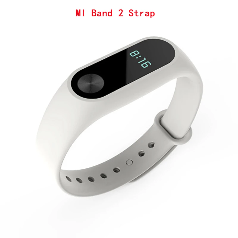 For Mi Band 2 3 4 Strap Bracelet Accessories Bracelet Miband Replacement Silicone Wristband Smart Wrist For Xiaomi Mi Band 2 3 4 - Цвет: Mi Band 2