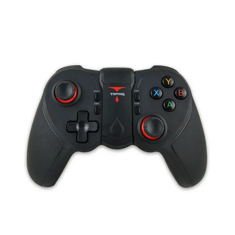FULL-T-12 Bluetooth Gamepad Wireless Controller Joystick Gamepads With Phone Holder For Android Ios