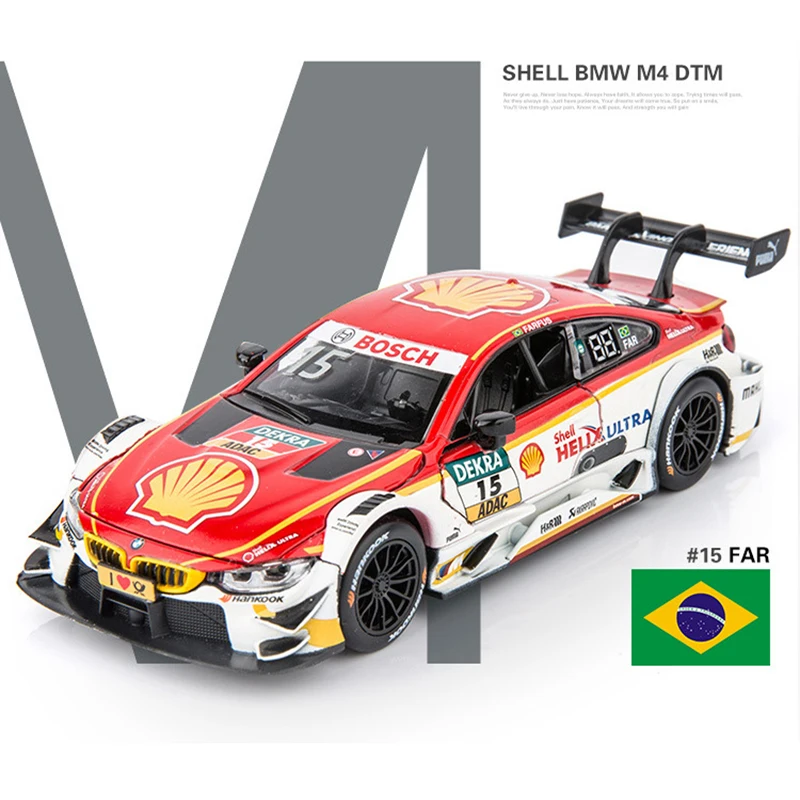 1:32 BM M4 DTM ралли спортивный автомобиль сплав модели автомобилей Diecasts& игрушечные транспортные средства игрушки для детей Рождественский подарок Горячая игрушка автомобиль