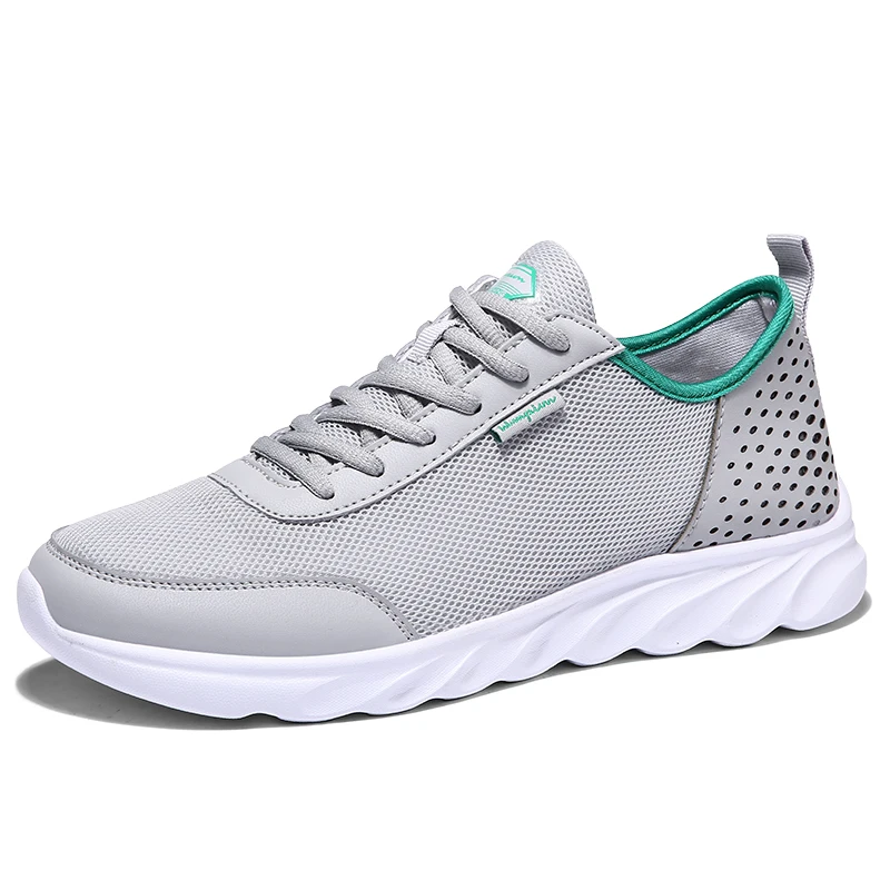 

Men Light Running Shoes Breathable Lace-Up Jogging Shoes for Man Sneakers Anti-Odor Men's Casual Shoes Size 38-45 Drop Shipping