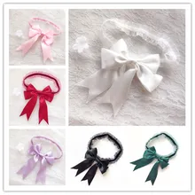 Женские свадебные одноцветные кружевные эластичные облегающие кольца широкая лента бант свадебное платье подвязка для ног Косплей нижнее белье браслет на руку