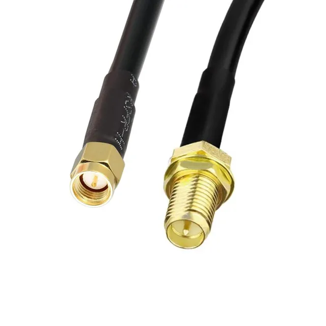 Cavo Coassiale RG58 PL259 Lotto Cavi Coassiali RG58 Con Connettori PL259 UHF Maschio-maschio, Angolati, Per Radioamatori E RF Coassiale PL259 UHF - Foto 11