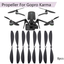 4 пары Сменные лопасти пропеллеров RC Квадрокоптер CCW& CW реквизит для GoPro Karma Drone быстросъемный пропеллер лопасти аксессуары наборы