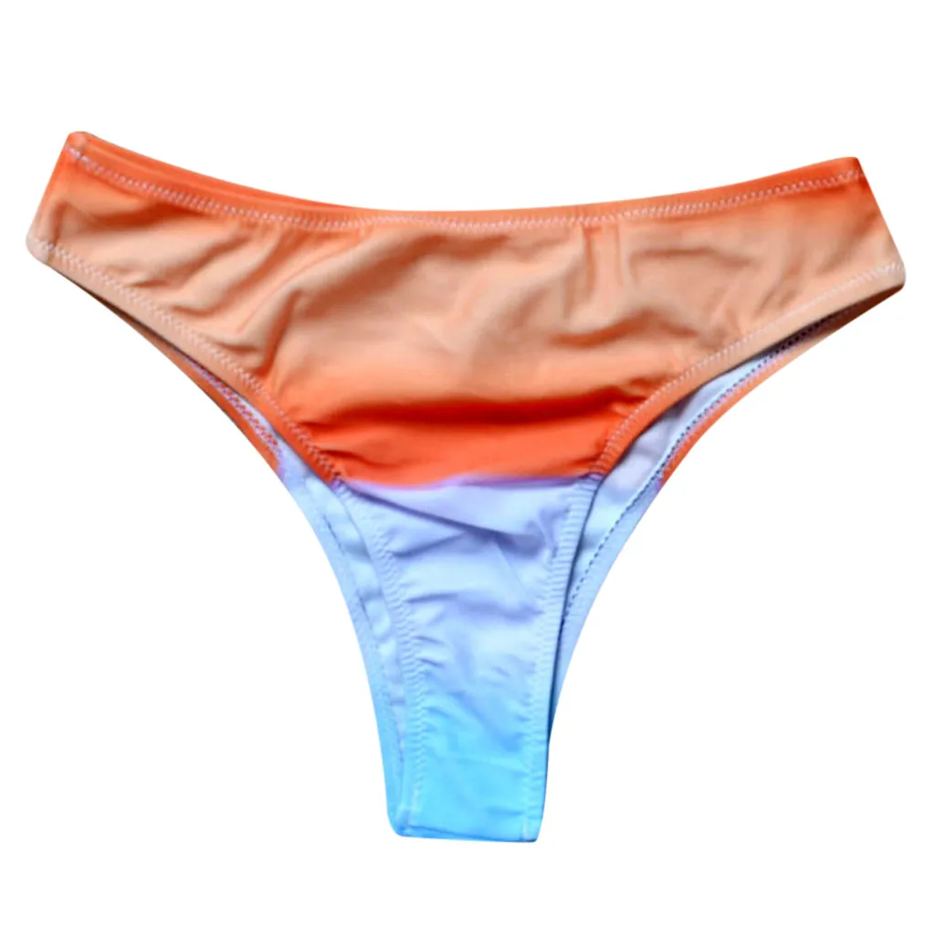 Brazilian G String Swimsuits Bikini Thong Bottom Swimwear Female Bikini T-Back Swim Shorts Beach Pants Hipster Briefs Underwear