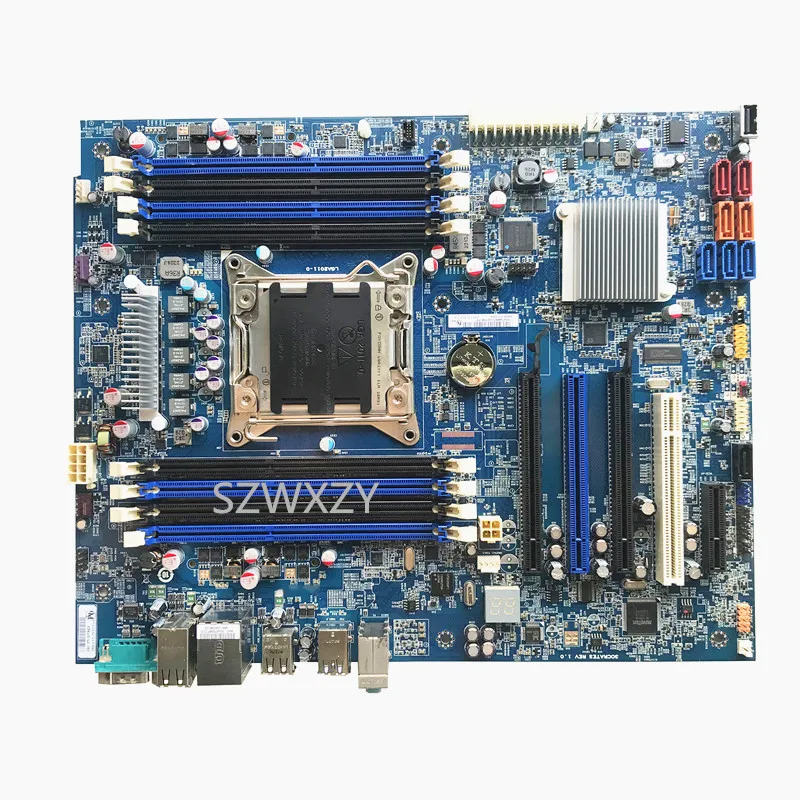 Для lenovo ThinkStation S30 FRU системной платы 03T8420 C602 Чипсет X79 гнездо 2011 работы