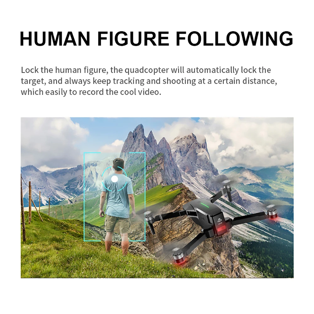 VISUO ZEN K1 4K RC Дроны с двойной камерой 5G Wi-Fi камера мини-Дрон gps Optiacal Flow рисунок Следуйте RC Квадрокоптер