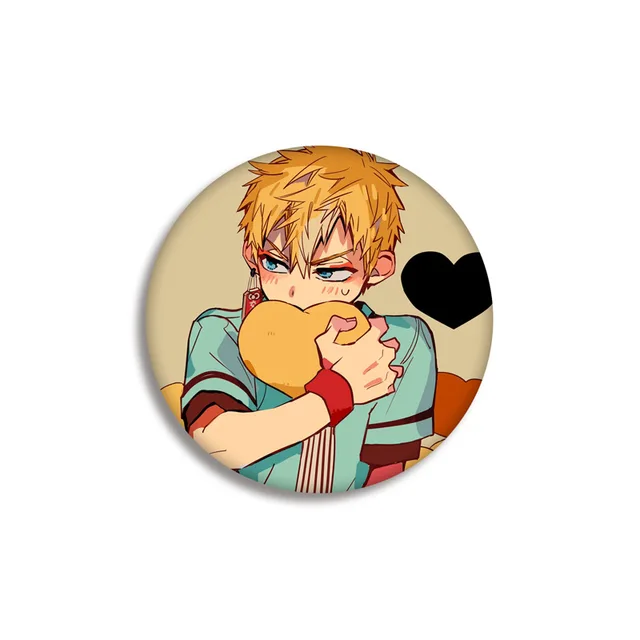 Toilet Bound Hanako Kun Anime Badges on a Backpack NENE Anime Icons Pins Badge Decoration Brooches Metal Badges For Clothes DIY 11