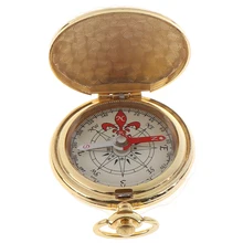 1 шт. карманные часы флип компас портативный туристический навигационный компас светящийся в темноте навигационный автомобильный компас брелок