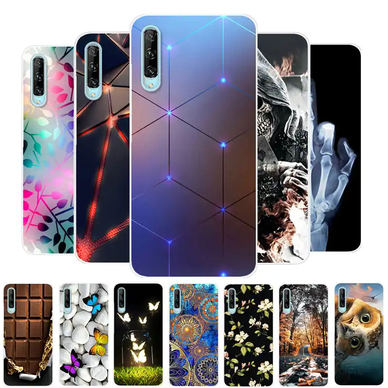 Funda para Huawei Y9S, funda de silicona blanda de TPU ...