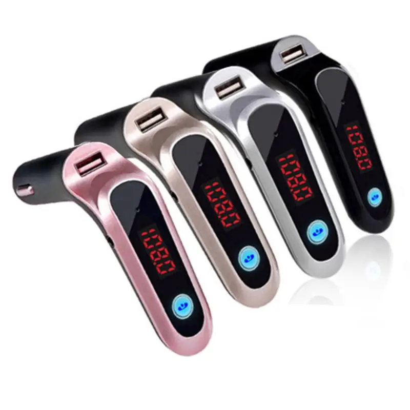 Автомобильный FM Bluetooth передатчик MP3 плеер Hands Free аудио авто аксессуары U90C