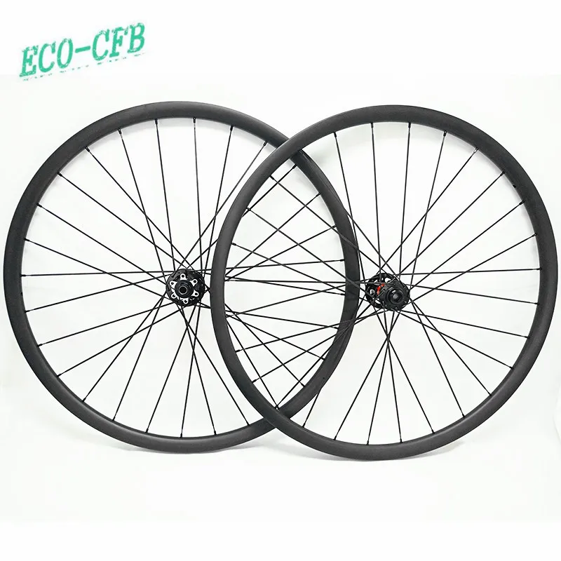 Бескамерные колеса для велосипеда biicleta aro 29 mtb carbon wheelset asymmetry 30x22 мм novatec D791SB D792SB 110x15